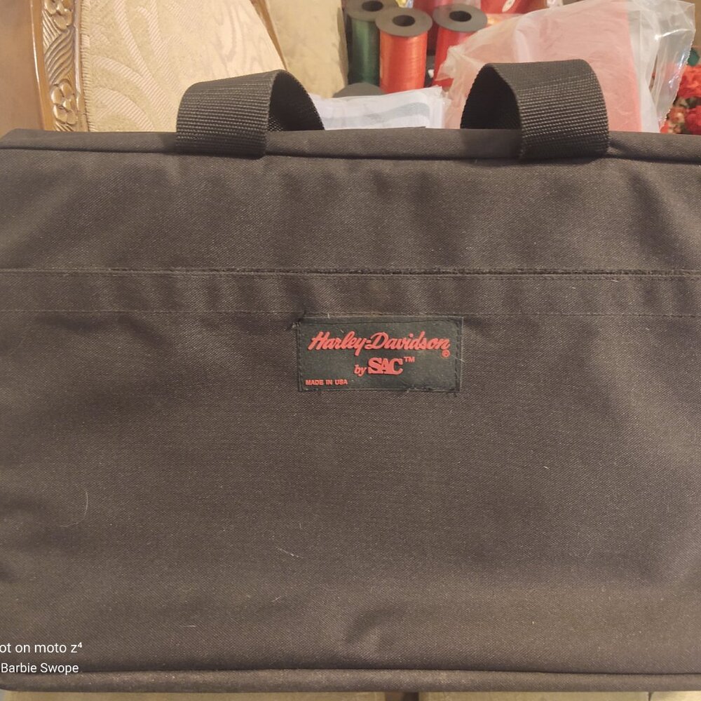 Harley Davidson Laptop Computer Messenger Bag or File Briefcase by SAC